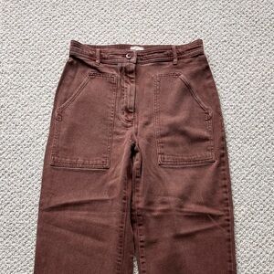 Aritzia Wilfred wide-leg trousers